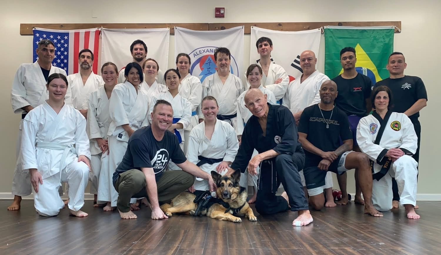 Students and instructors of all ages and backgrounds at Old Town Martial Arts